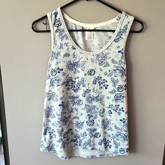 Lucky Brand Tops - Lucky Brand Super Soft Scoop Neck Floral Tank Top